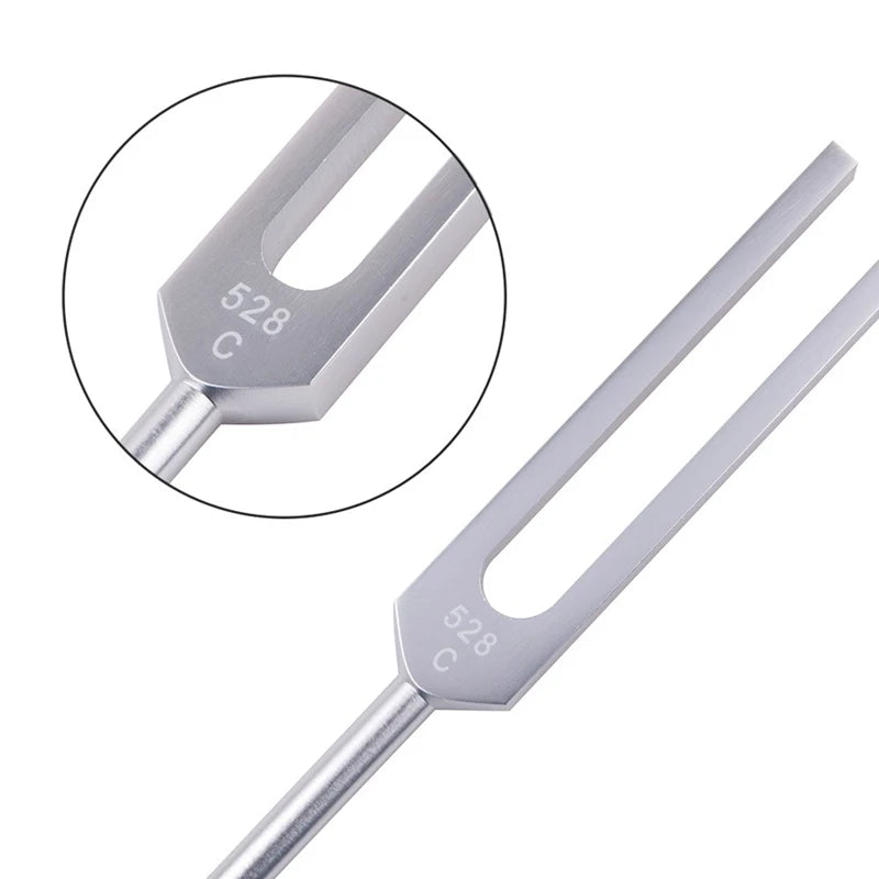 Healing Tuning Fork Tuner with Mallet Set 528C-528HZ