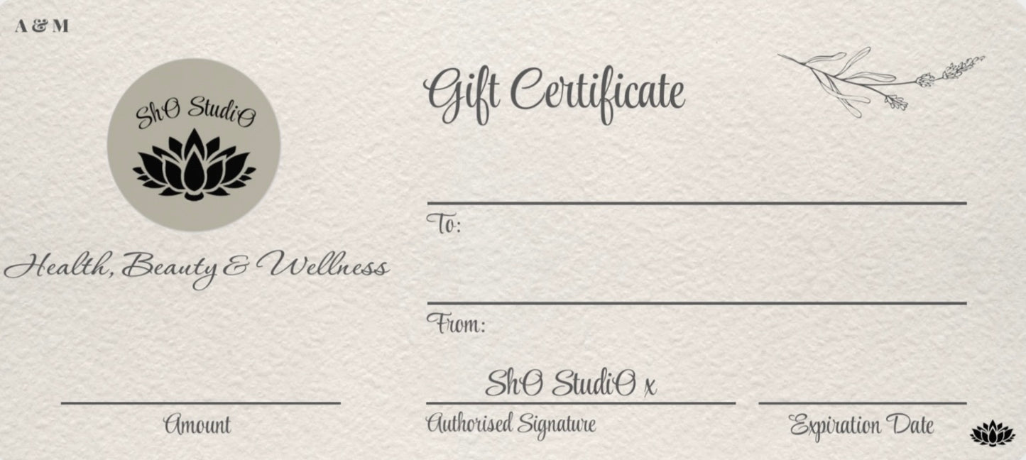 Sho Studio Gift Card