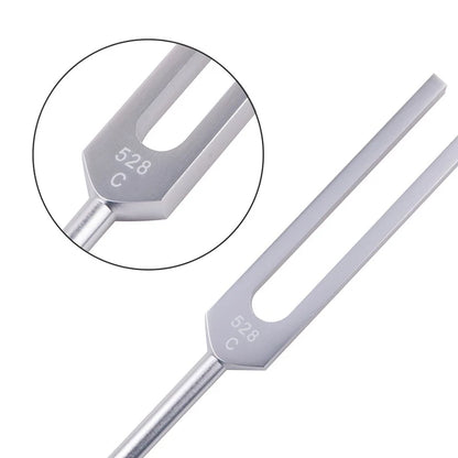 Healing Tuning Fork Tuner with Mallet Set 528C-528HZ