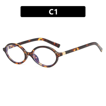 Oval Frame - Retro Glasses