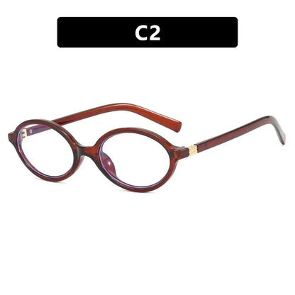 Oval Frame - Retro Glasses