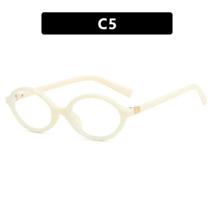 Oval Frame - Retro Glasses