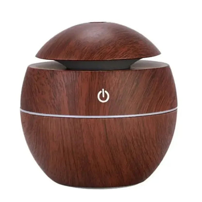 Wood Grain Essential Oil Mist Aroma Diffuser
