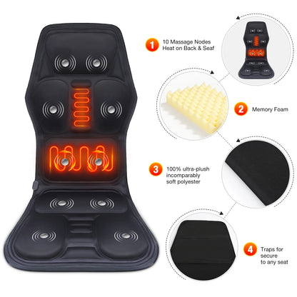 Full-Body Massage Therapy Heated Massage Pad