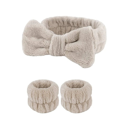 Spa Headband & Wristband Set