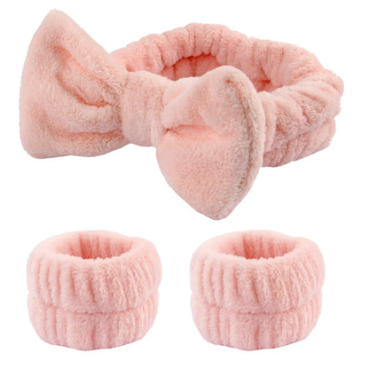 Spa Headband & Wristband Set