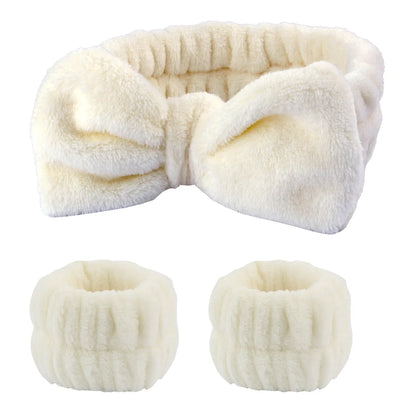 Spa Headband & Wristband Set