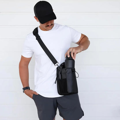 Magnetic Water Bottle Bag - Gym, Outdoor Sports and Activities