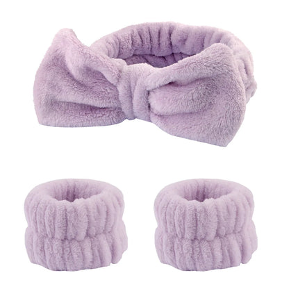 Spa Headband & Wristband Set