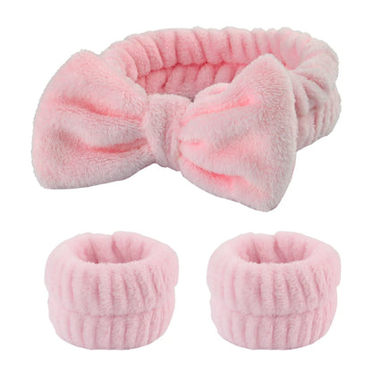 Spa Headband & Wristband Set