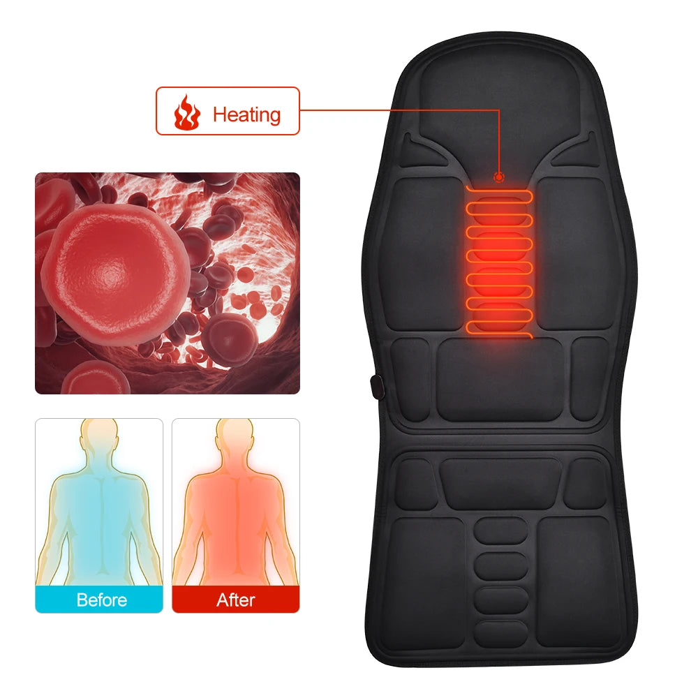 Full-Body Massage Therapy Heated Massage Pad