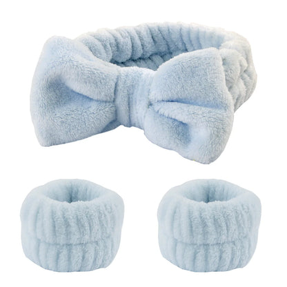 Spa Headband & Wristband Set