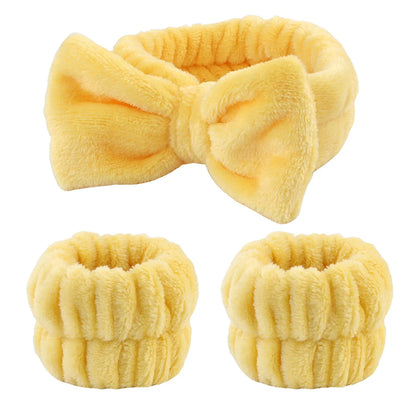 Spa Headband & Wristband Set