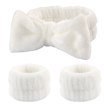 Spa Headband & Wristband Set