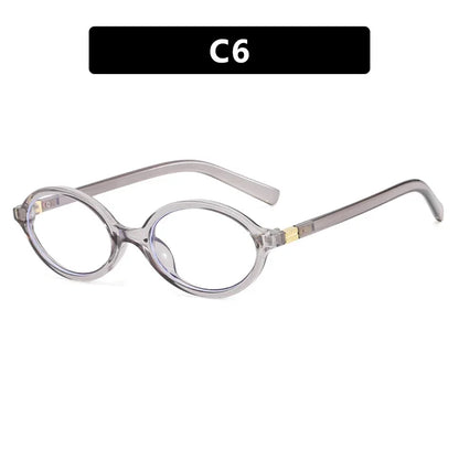 Oval Frame - Retro Glasses